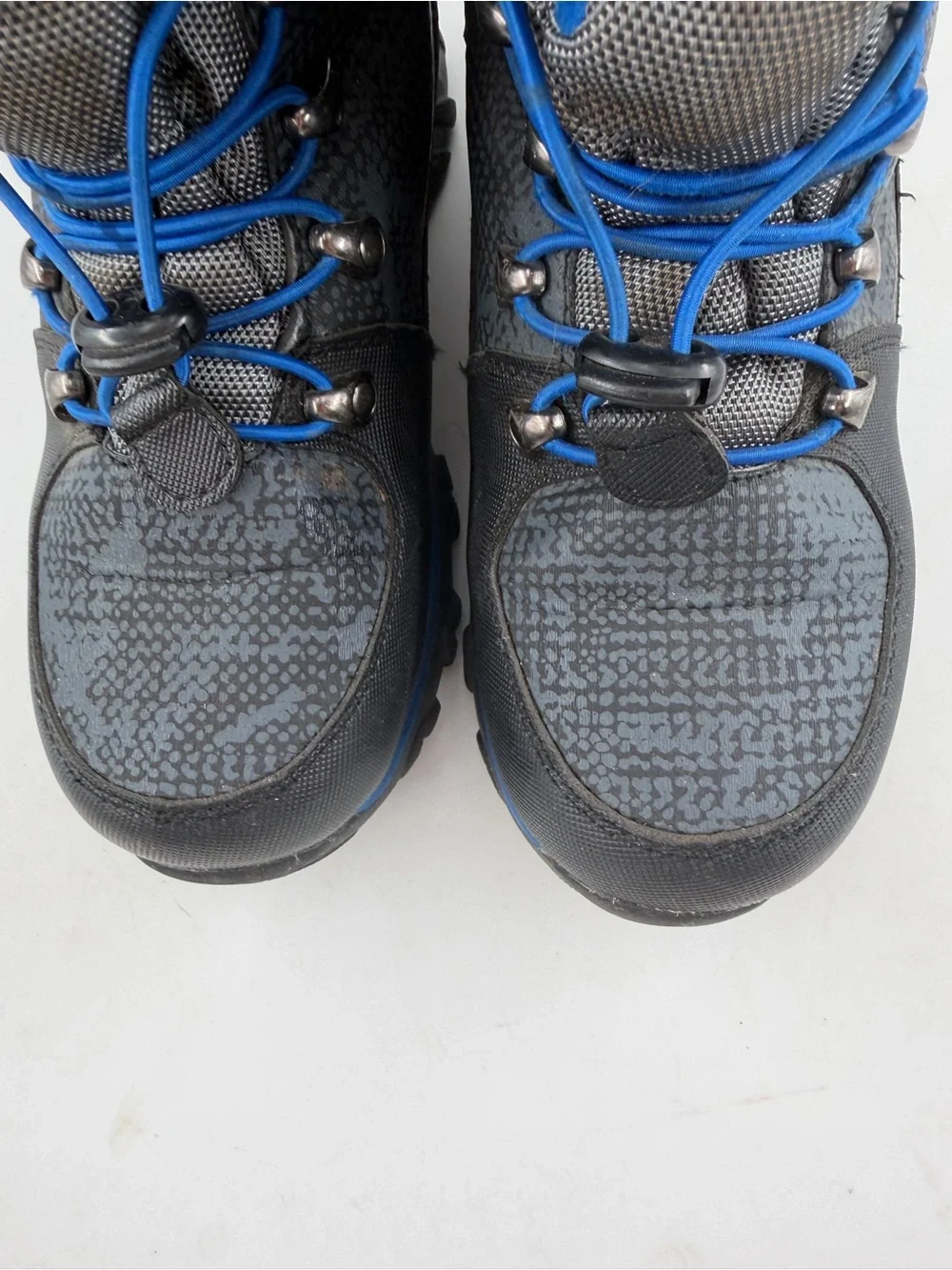 Quest Kids Menace -SZ 5Y-Black Blue 100g 3M Thinsulate Outfoor Winter Snow Boot